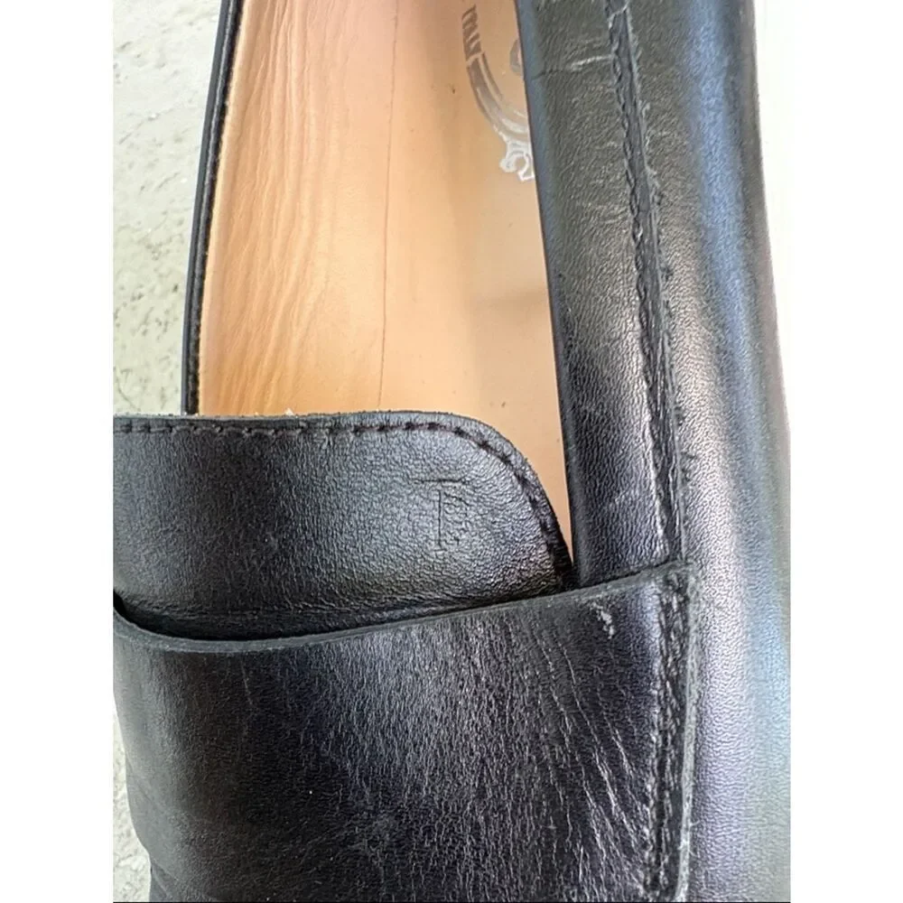 Tod’s leather loafer sneakers